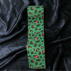 Green Leopard Print resistant band